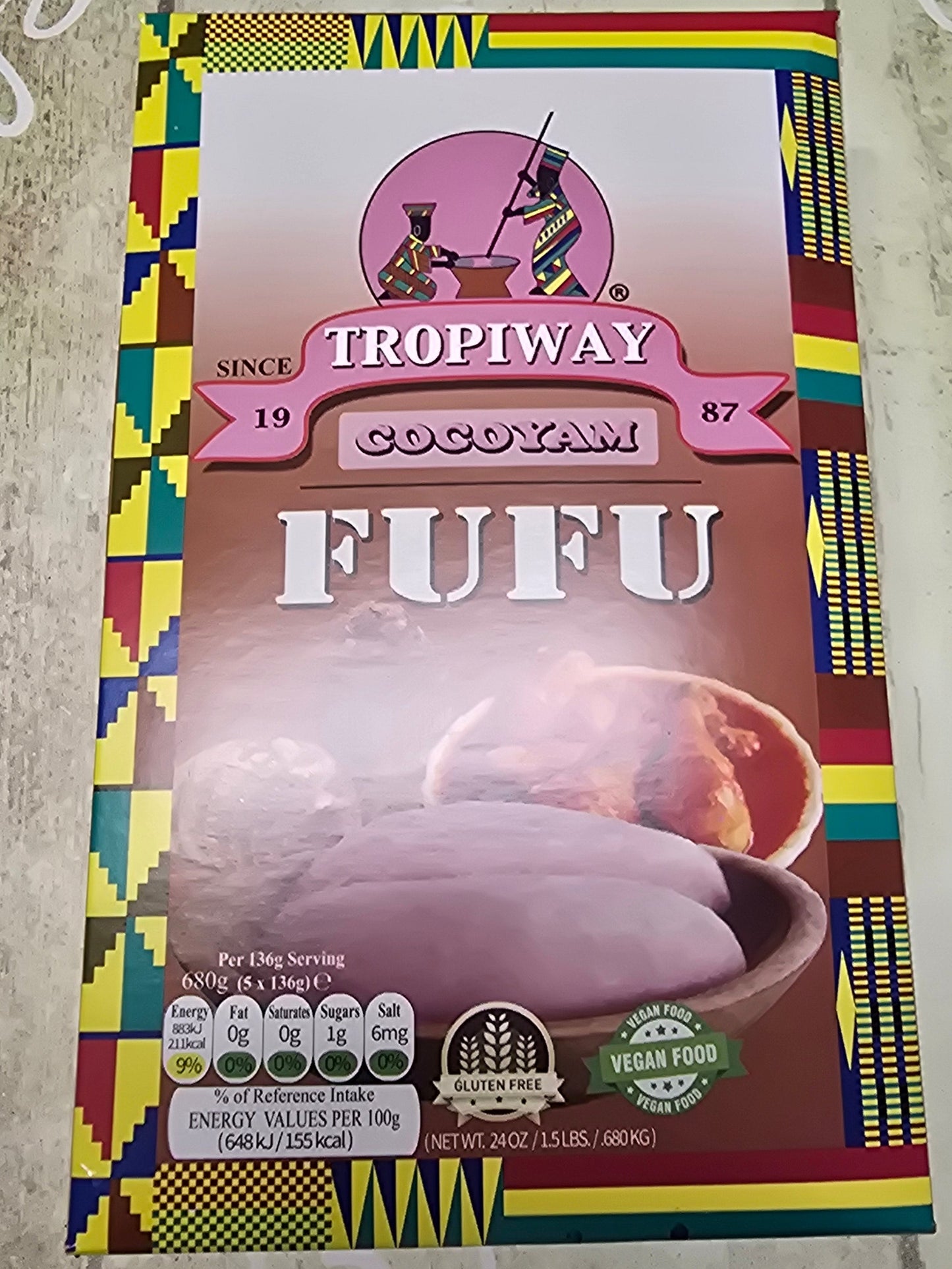 Tropiway Cocoyam Fufu