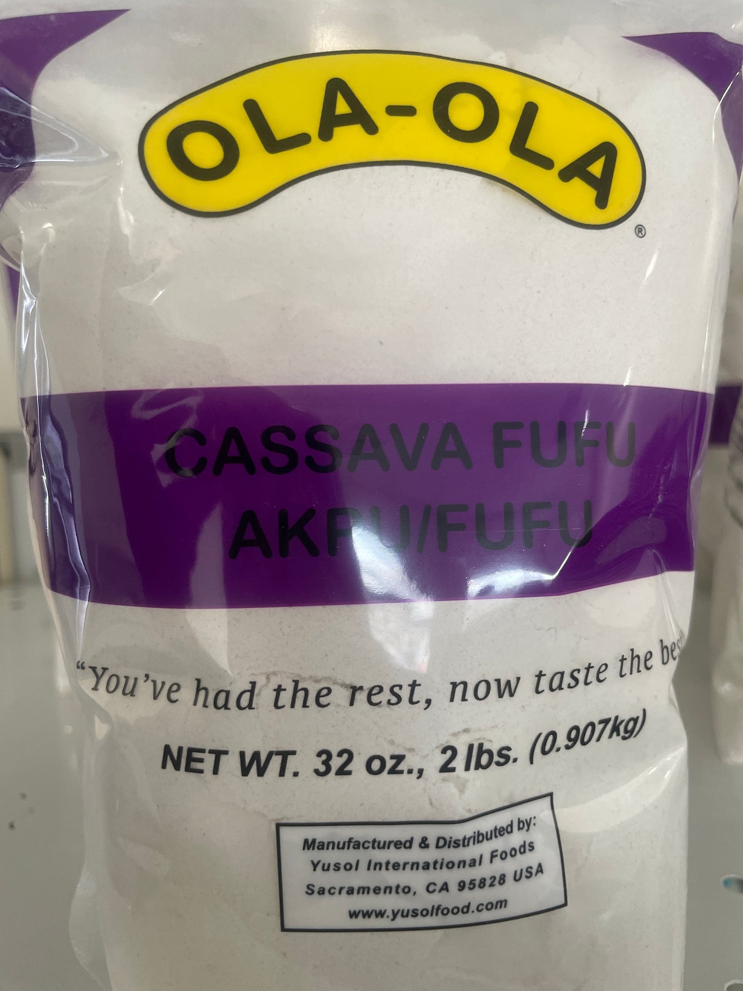 Ola Ola Cassava fufu flour