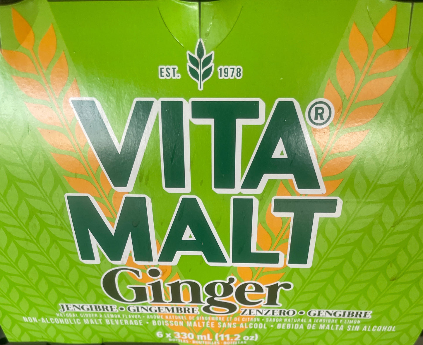 Vitamalt Ginger 24X330ML