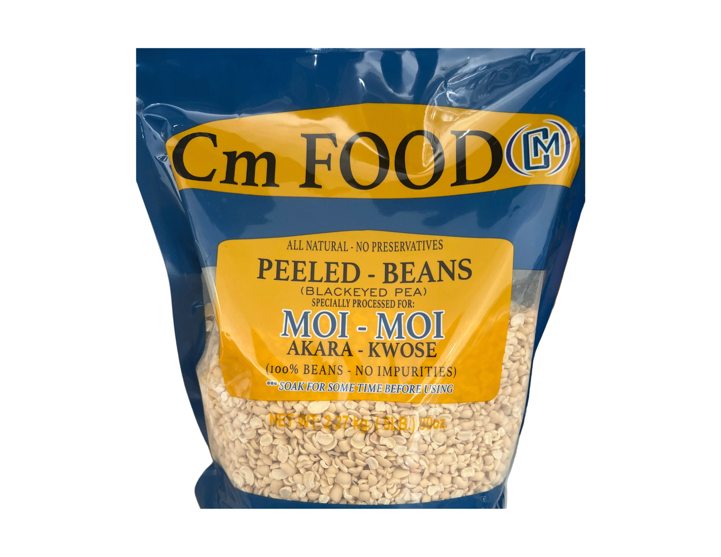 CM FOODS peeled beans (10lb)
