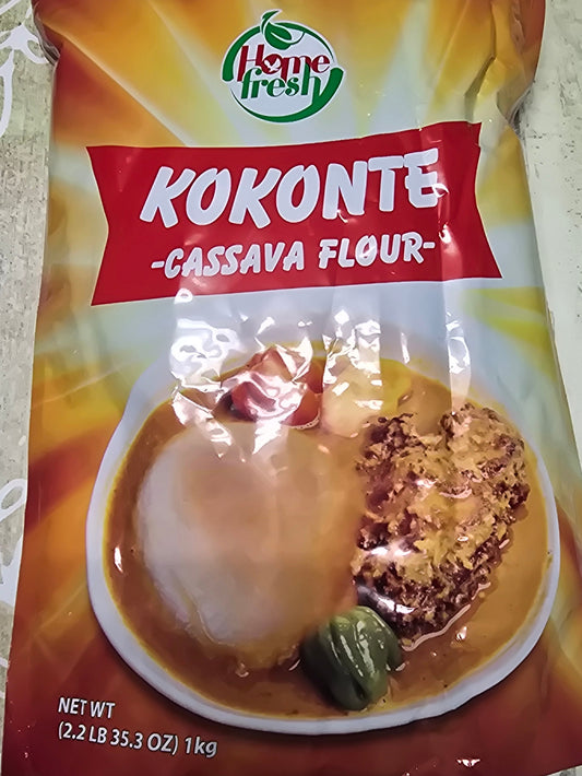 Home Fresh Kokonte. Cassava floor