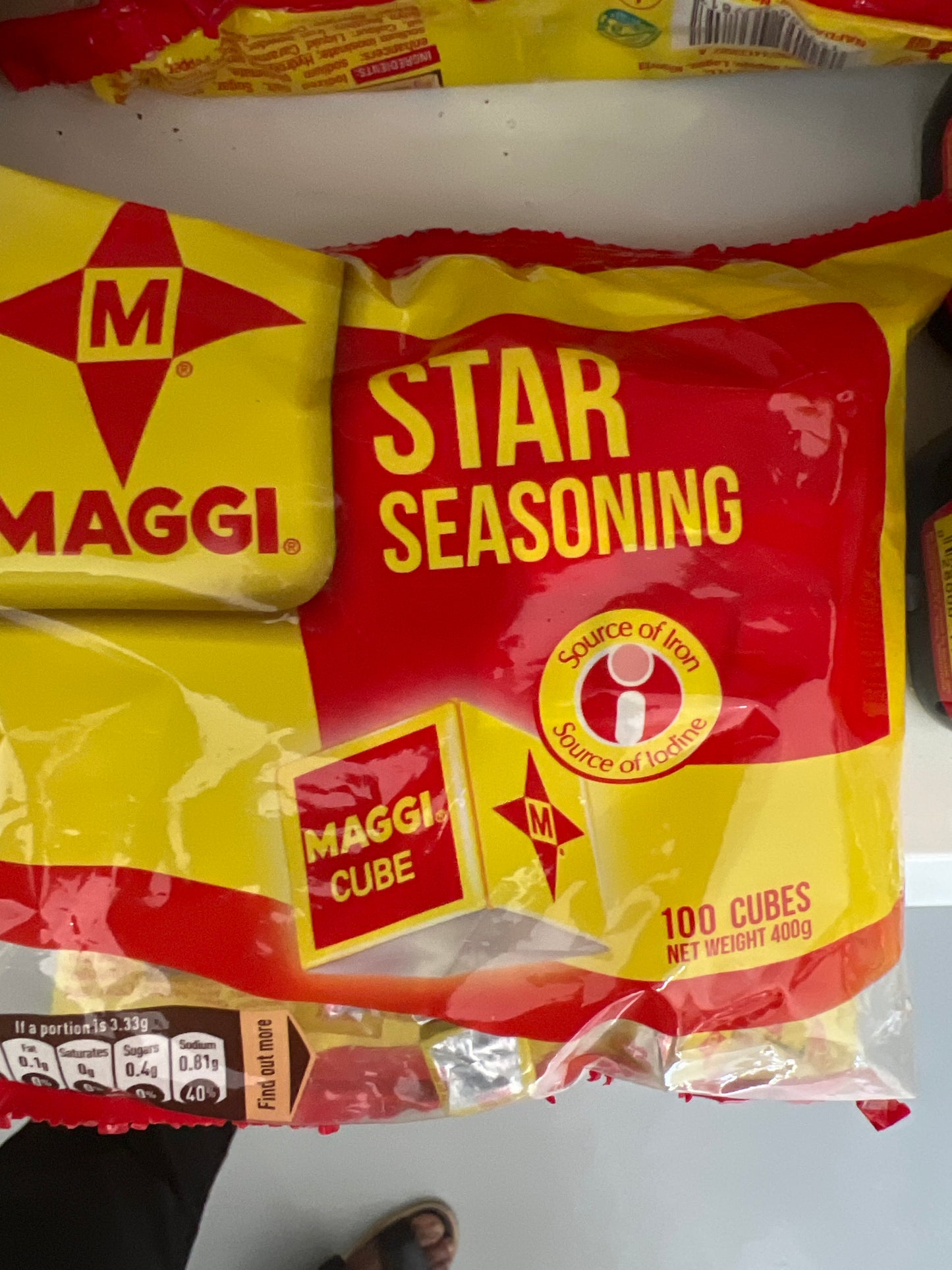 Star Maggi Cube