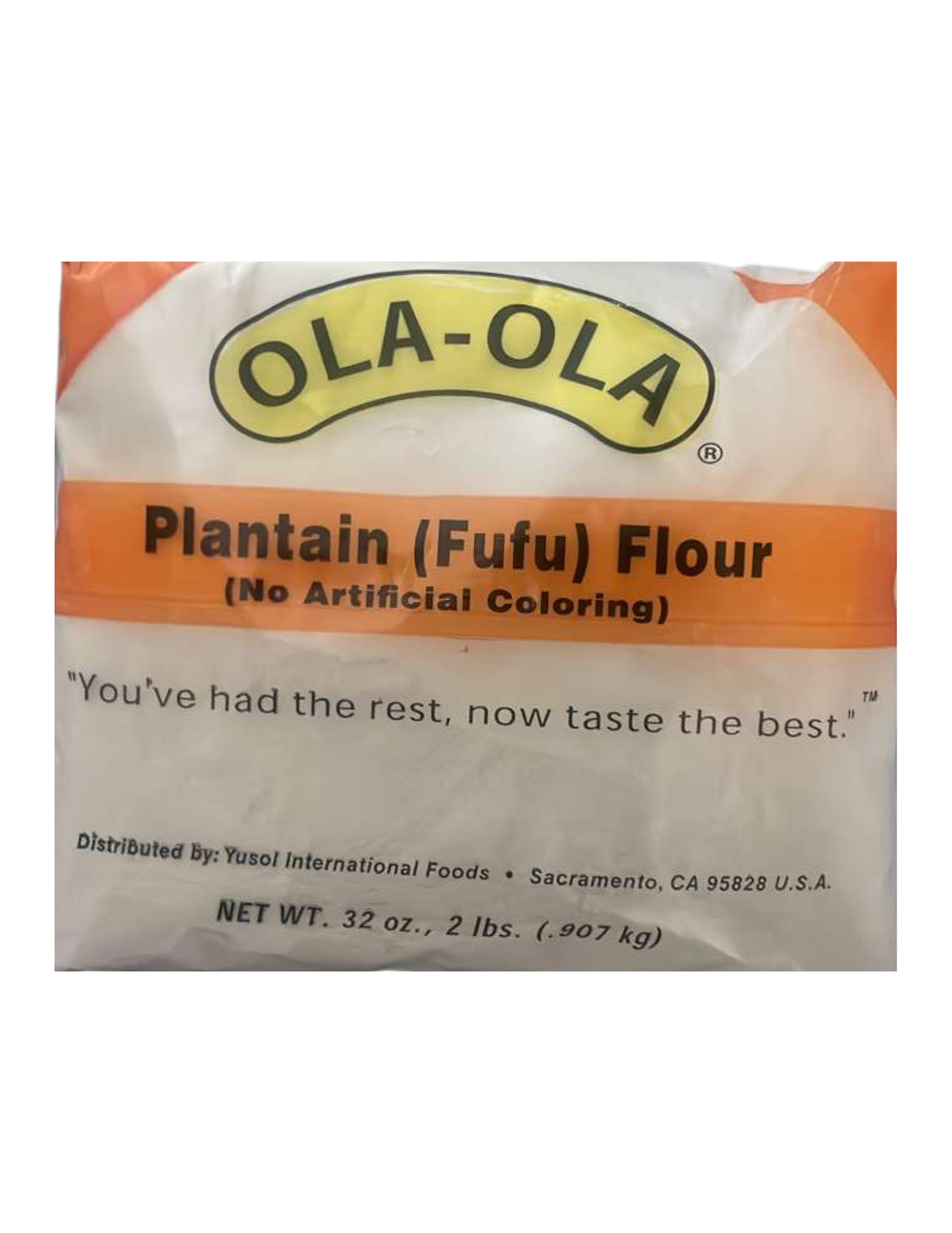 Ola ola plantain Fufu Flour