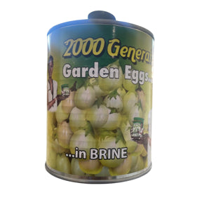 2000 Generations Garden Egg 800g Fresh garden eggs in brine